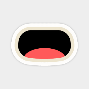 Happy mouth Sticker